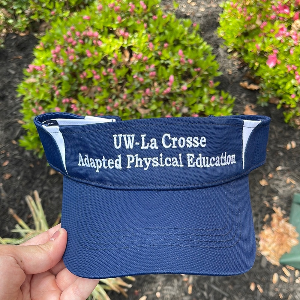vintage UW-la crosse visor